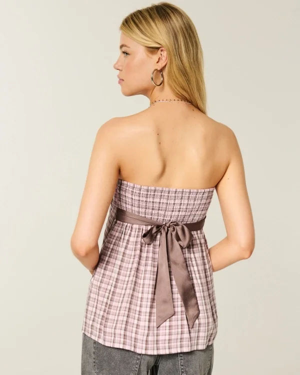 Easy Strapless Babydoll Top Easy Strapless Babydoll Top