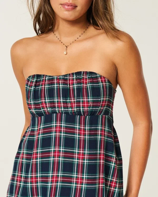 Easy Strapless Babydoll Top Easy Strapless Babydoll Top