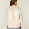 Easy Wings Graphic Crew Sweater