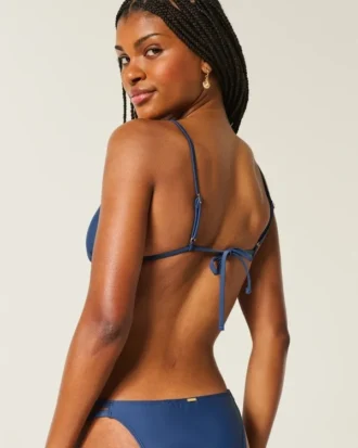 Embellished Triangle Bikini Top