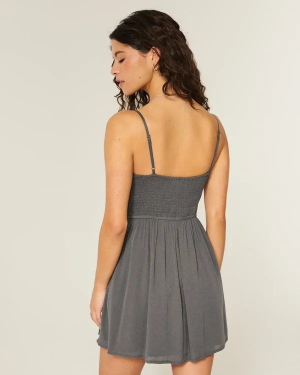 Embroidered Mini Dress Embroidered Mini Dress