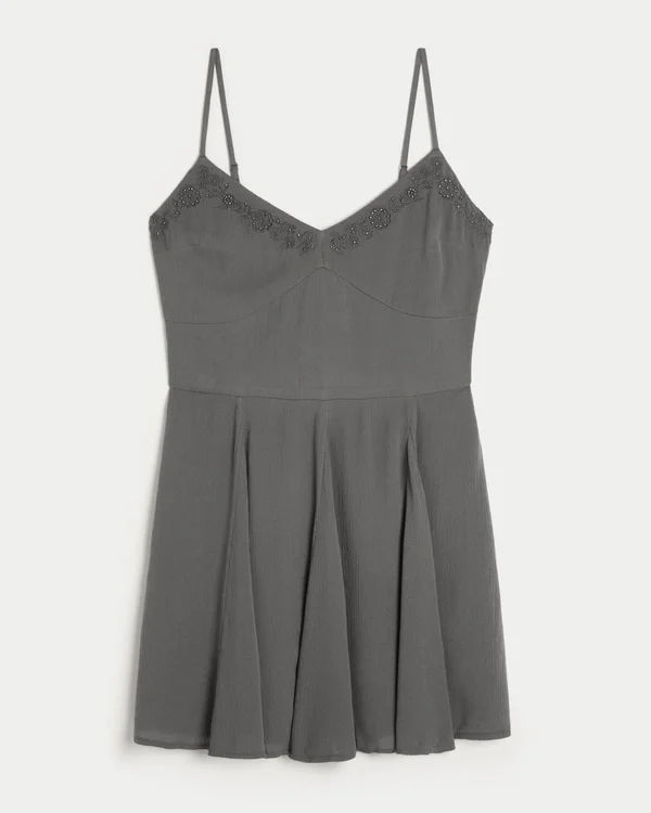 Embroidered Mini Dress Embroidered Mini Dress