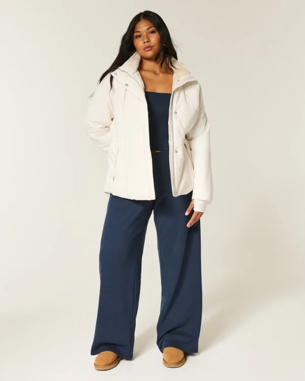 Faux Fur-Lined All-Weather Jacket Faux Fur-Lined All-Weather Jacket