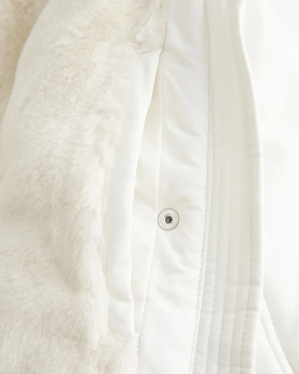 Faux Fur-Lined All-Weather Jacket Faux Fur-Lined All-Weather Jacket