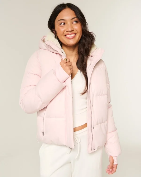 Faux Fur-Lined All-Weather Puffer Jacket Faux Fur-Lined All-Weather Puffer Jacket