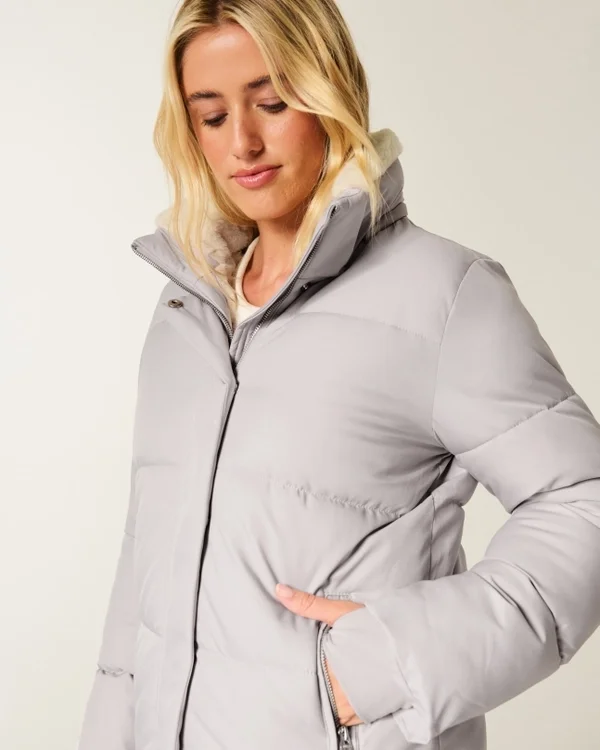 Faux Fur-Lined All-Weather Puffer Jacket Faux Fur-Lined All-Weather Puffer Jacket