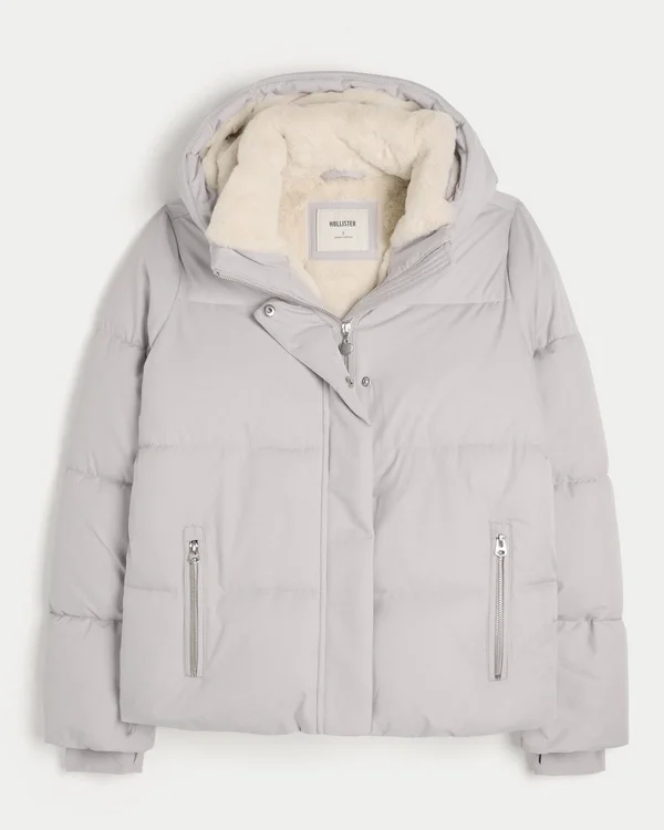 Faux Fur-Lined All-Weather Puffer Jacket Faux Fur-Lined All-Weather Puffer Jacket