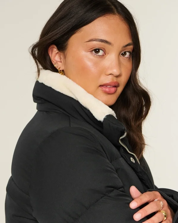 Faux Fur-Lined All-Weather Puffer Jacket Faux Fur-Lined All-Weather Puffer Jacket