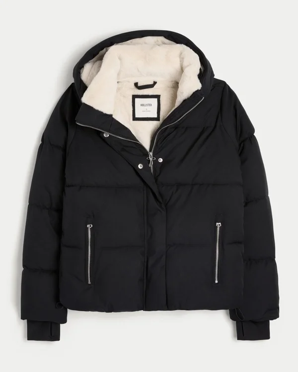 Faux Fur-Lined All-Weather Puffer Jacket Faux Fur-Lined All-Weather Puffer Jacket