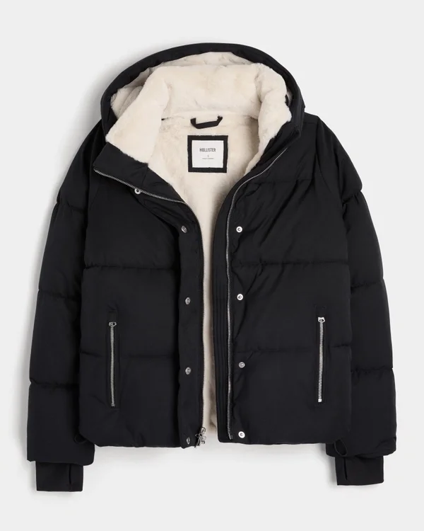 Faux Fur-Lined All-Weather Puffer Jacket Faux Fur-Lined All-Weather Puffer Jacket