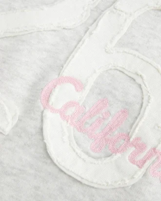 Faux Fur-Lined Hood Graphic Hoodie