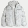 Faux Fur-Lined Hooded Puffer Jacket Faux Fur-Lined Hooded Puffer Jacket