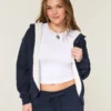 Faux Fur-Lined No-Close Fleece Cardigan Faux Fur-Lined No-Close Fleece Cardigan