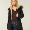 Faux Fur-Lined Parka Faux Fur-Lined Parka
