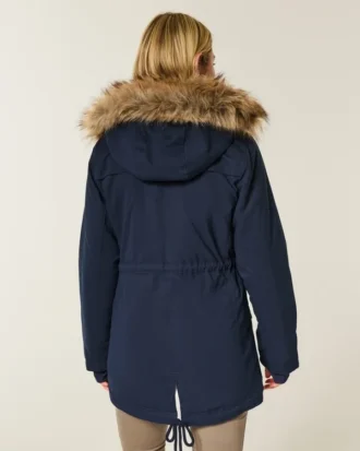Faux Fur-Lined Parka Faux Fur-Lined Parka