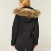 Faux Fur-Lined Parka Faux Fur-Lined Parka
