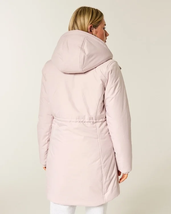 Faux Fur-Lined Parka Faux Fur-Lined Parka