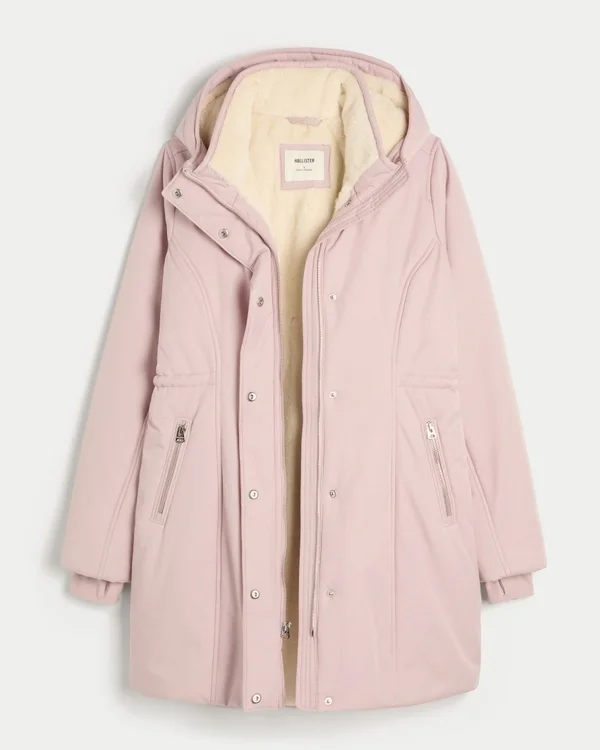 Faux Fur-Lined Parka Faux Fur-Lined Parka