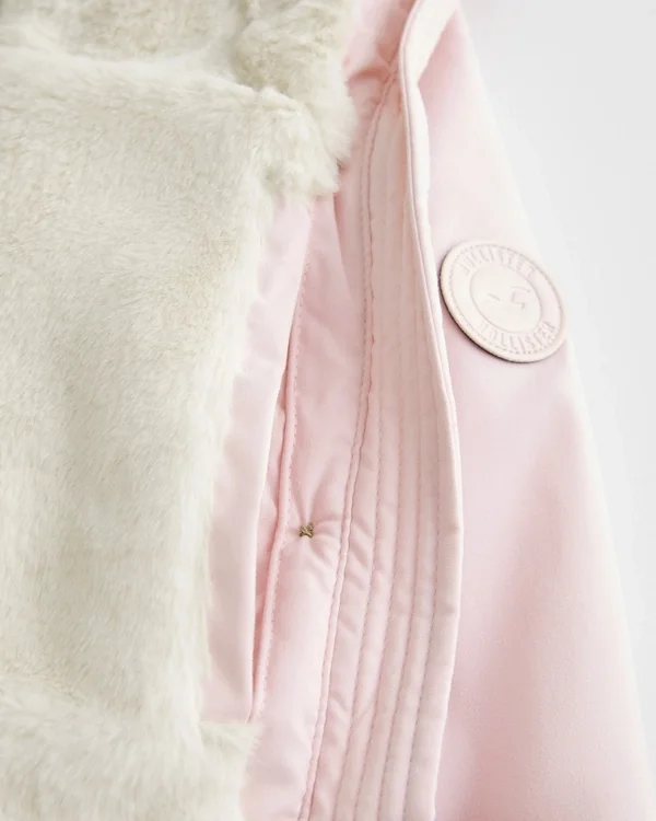 Faux Fur-Lined Parka Faux Fur-Lined Parka