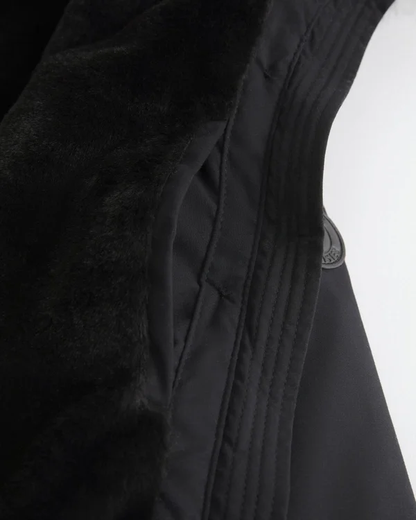 Faux Fur-Lined Parka Faux Fur-Lined Parka