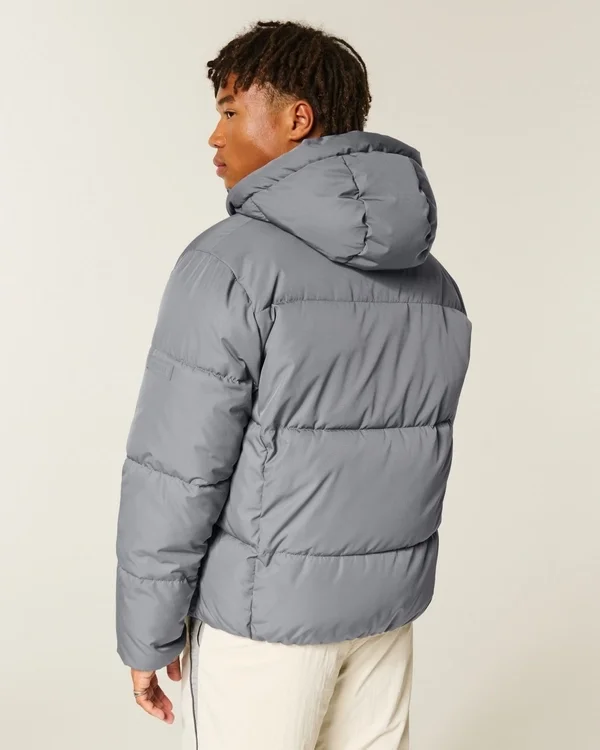 Faux Fur-Lined Puffer Jacket Faux Fur-Lined Puffer Jacket