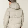 Faux Fur-Lined Puffer Jacket Faux Fur-Lined Puffer Jacket