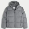 Faux Fur-Lined Puffer Jacket Faux Fur-Lined Puffer Jacket