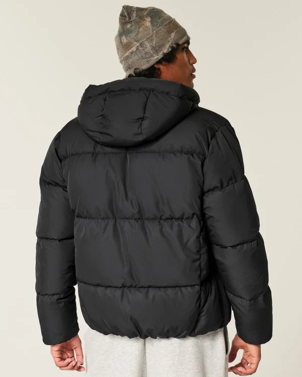 Faux Fur-Lined Puffer Jacket Faux Fur-Lined Puffer Jacket