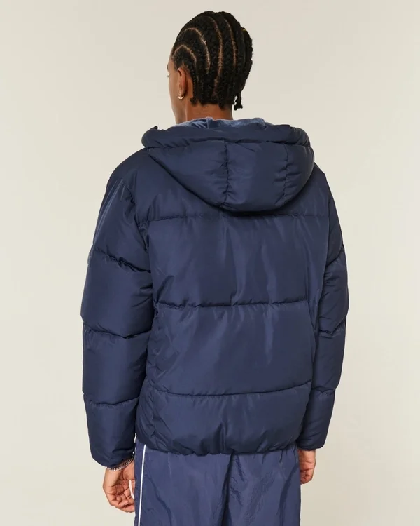 Faux Fur-Lined Puffer Jacket Faux Fur-Lined Puffer Jacket