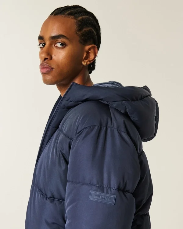 Faux Fur-Lined Puffer Jacket Faux Fur-Lined Puffer Jacket