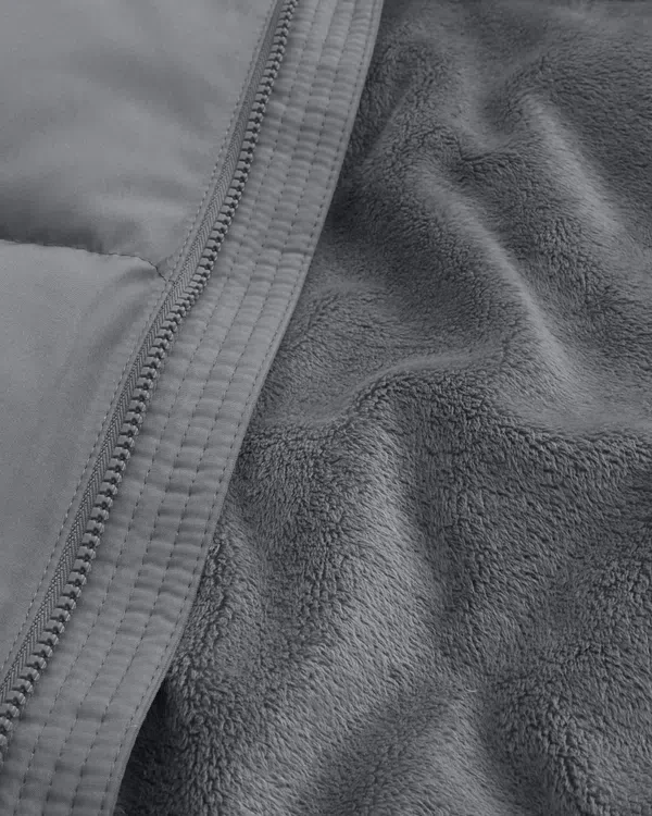 Faux Fur-Lined Puffer Jacket Faux Fur-Lined Puffer Jacket