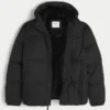 Faux Fur-Lined Puffer Jacket Faux Fur-Lined Puffer Jacket