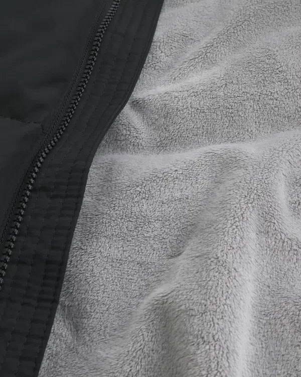 Faux Fur-Lined Puffer Jacket Faux Fur-Lined Puffer Jacket