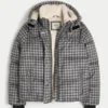 Faux Fur-Lined Puffer Jacket Faux Fur-Lined Puffer Jacket