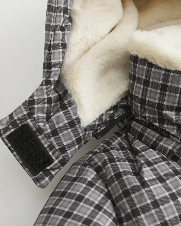 Faux Fur-Lined Puffer Jacket Faux Fur-Lined Puffer Jacket