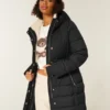 Faux Fur-Lined Puffer Parka