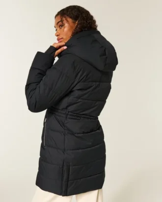 Faux Fur-Lined Puffer Parka