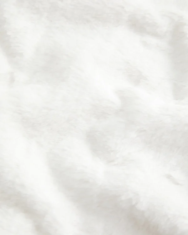 Faux Fur-Lined Zip-Up Hoodie Faux Fur-Lined Zip-Up Hoodie