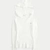 Faux Fur Trim Hooded Cable-Knit Sweater Faux Fur Trim Hooded Cable-Knit Sweater