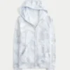 Faux Fur Trim Zip-Up Camo Hoodie Faux Fur Trim Zip-Up Camo Hoodie