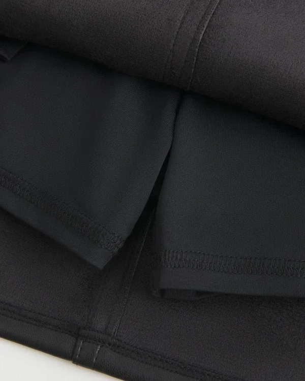 Faux Leather Mini Skort Faux Leather Mini Skort