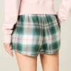 Flannel Boxer Shorts