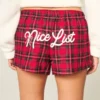Flannel Boxer Shorts
