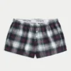 Flannel Boxer Shorts
