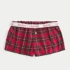 Flannel Boxer Shorts