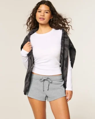 Fleece Mini Shorts Fleece Mini Shorts