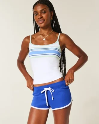 Fleece Shortie Shorts