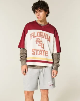 Florida State University Seminoles Graphic Fleece Shorts