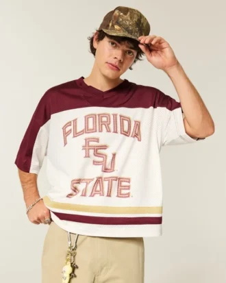Florida State University Seminoles Graphic Football Jersey Florida State University Seminoles Graphic Football Jersey