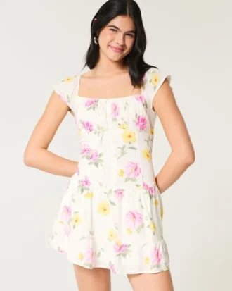 Flutter Sleeve Skort Dress Flutter Sleeve Skort Dress